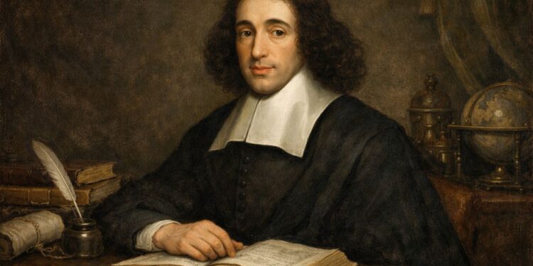 Baruch Spinoza, filósofo holandês racionalista (1632–1677): "O homem não é um império dentro de um império."
