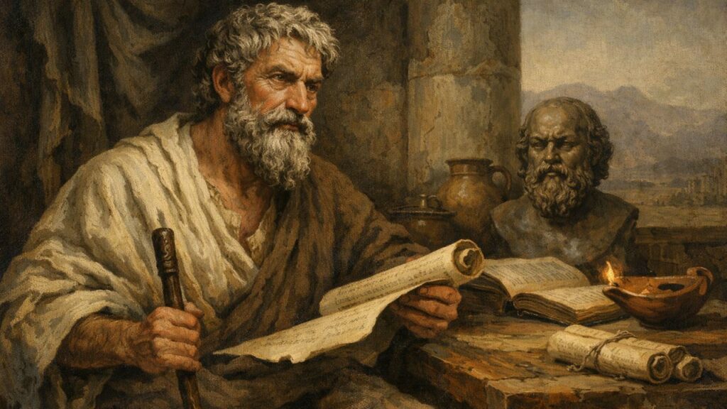 Epicteto, teórico do autocontrole e da liberdade interior: “Não são as coisas que nos perturbam”