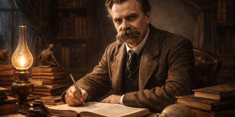Friedrich Nietzsche, filósofo do niilismo e crítico da moral tradicional: “Quem tem um porquê enfrenta qualquer como” a frase que pode mudar sua vida