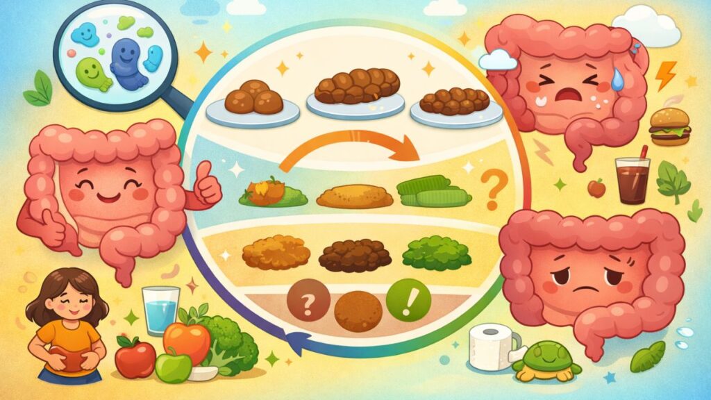 Nem sempre é só alimentação: o que o formato e cor das suas fezes revela sobre a saúde do seu intestino