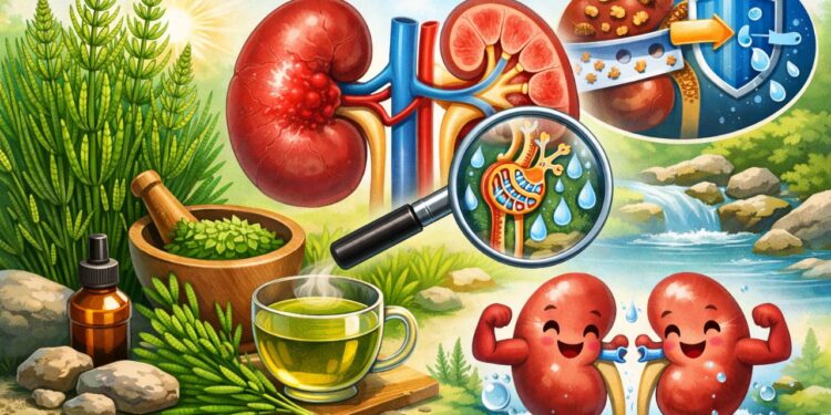 Chá de quebra-pedra, planta medicinal comum no Brasil, pode melhorar a filtragem renal