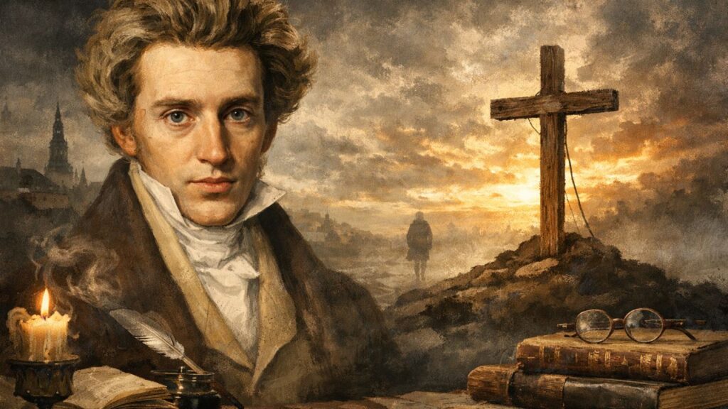 Søren Kierkegaard, pai do existencialismo e pensador cristão: “A vida só pode ser compreendida olhando para trás” mas vivida para frente
