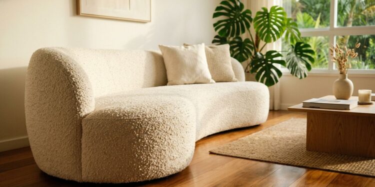 Adeus ao sofá retrátil de suede: as 3 tendências de tecidos que vão dominar em 2026 e transformar a sala