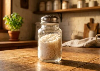 Colocar alguns grãos de arroz cru dentro do saleiro: para que serve e por que recomendam