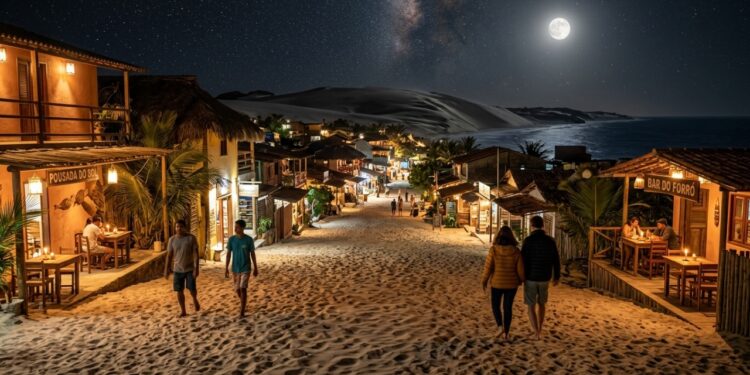 Sem postes nem asfalto: a vila cearense iluminada pela lua que figura entre as 10 praias mais bonitas do mundo