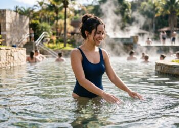 O maior manancial de águas quentes do mundo fica em Goiás: brota a 70°C do chão e recebe mais de 2 milhões de turistas por ano