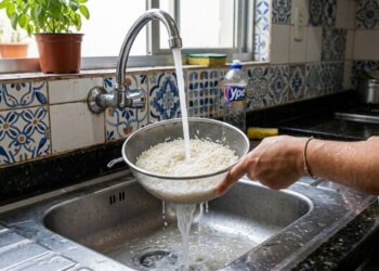 Lavar ou não lavar o arroz branco antes de cozinhar? Por que essa decisão simples na pia é crucial para o resultado final do grão?