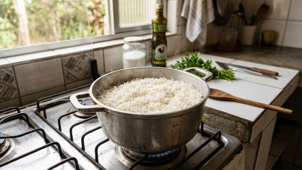 Lavar ou não lavar o arroz branco antes de cozinhar? Por que essa decisão simples na pia é crucial para o resultado final do grão?