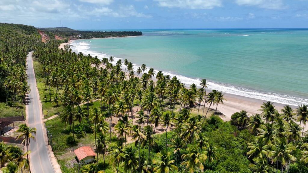 Escondido entre coqueirais no Caribe brasileiro: o vilarejo com mar transparente que fez o país esquecer Maragogi