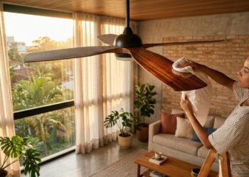 Como limpar as pás do ventilador de teto cheias de pó: veja como deixá-las sem ácaros e limpas como no primeiro dia