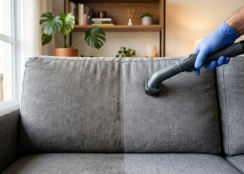 Como limpar sofá de tecido encardido a seco: veja como deixá-lo sem manchas e macio como no primeiro dia