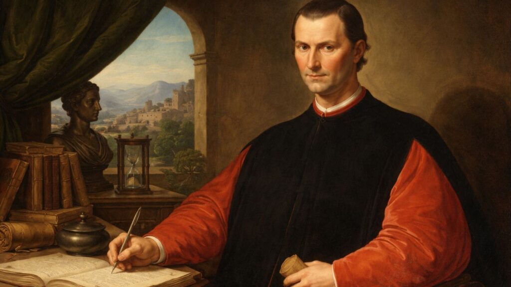 Nicolau Maquiavel, pensador político e autor de 'O Príncipe': "Os fins justificam os meios."