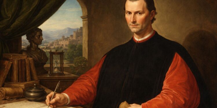 Nicolau Maquiavel, pensador político e autor de 'O Príncipe': "Os fins justificam os meios."