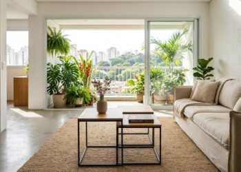 Adeus à mesa de centro de vidro: a nova tendência que vai dominar em 2026 e otimizar o espaço de circulação