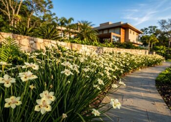 A planta ornamental que virou a favorita para beiradas de muros porque é praticamente indestrutível e não exige adubação complexa