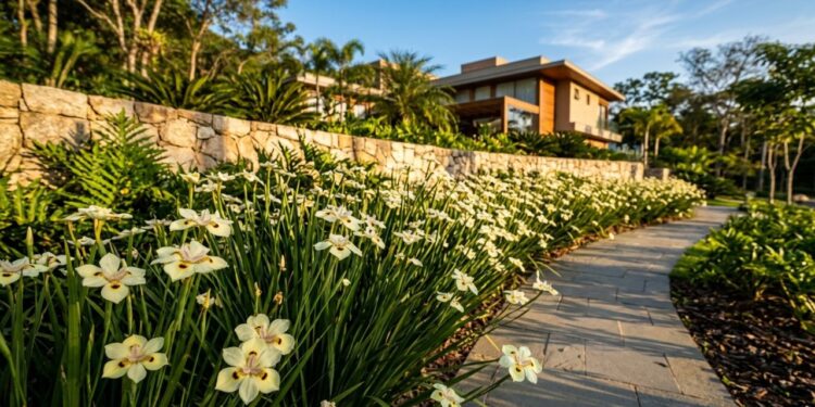 A planta ornamental que virou a favorita para beiradas de muros porque é praticamente indestrutível e não exige adubação complexa