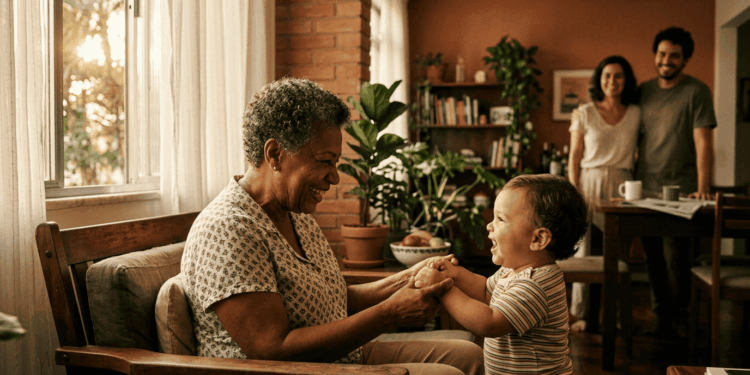 Muitos avós acham que veem menos os netos por falta de consideração, mas o problema real é insistir em palpites sobre alimentação, sono e regras dentro da casa dos pais