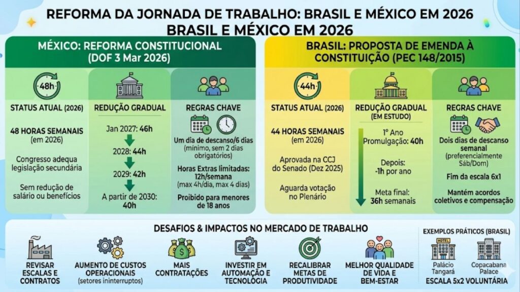 O fim da escala 6x1 vai custar caro? Como a nova jornada de trabalho afeta o seu emprego