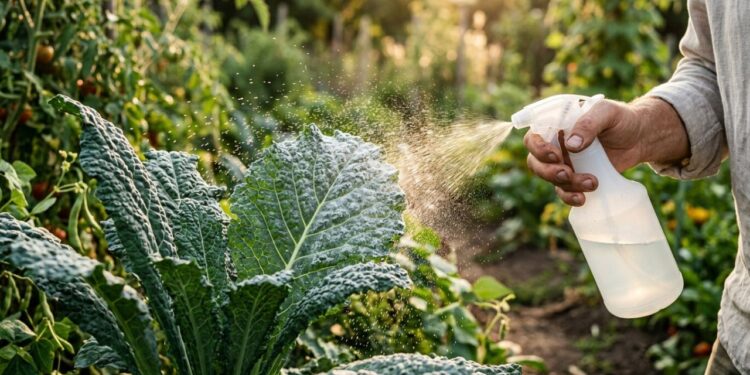 Como eliminar o pó branco das folhas de couve em menos de um minuto: truque caseiro eficaz com uma pitada de bicarbonato de sódio