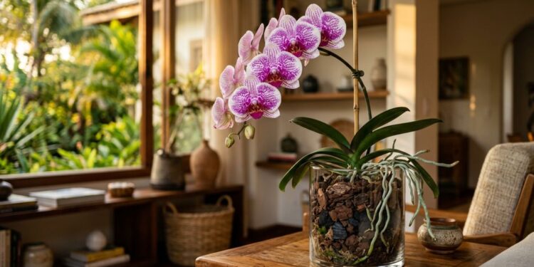 Para a orquídea durar anos: o macete não é a rega diária, mas nunca plantar em terras úmidas de outras plantas