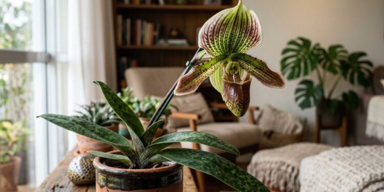 Para a orquídea exótica durar anos: o macete não é o sol direto, mas manter as raízes sempre em substratos que imitam o solo da floresta