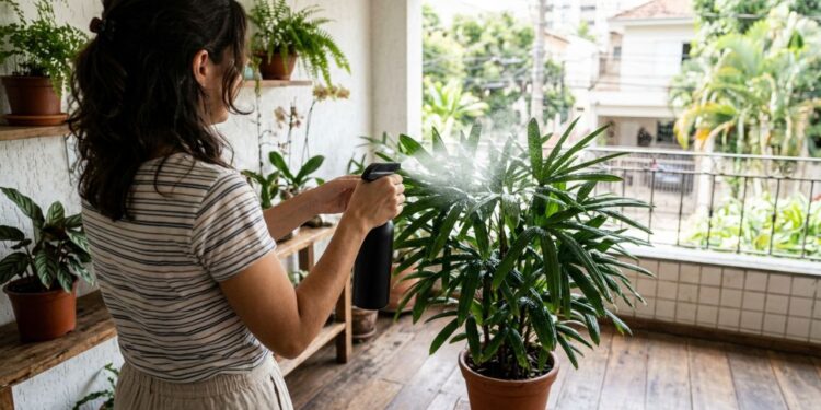 A palmeira que virou a favorita para varandas cobertas porque purifica o ar e sobrevive anos sem pegar luz solar direta