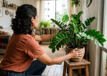 Adeus às plantas artificiais na sala: a nova tendência de design biofílico que vai dominar as casas em 2026