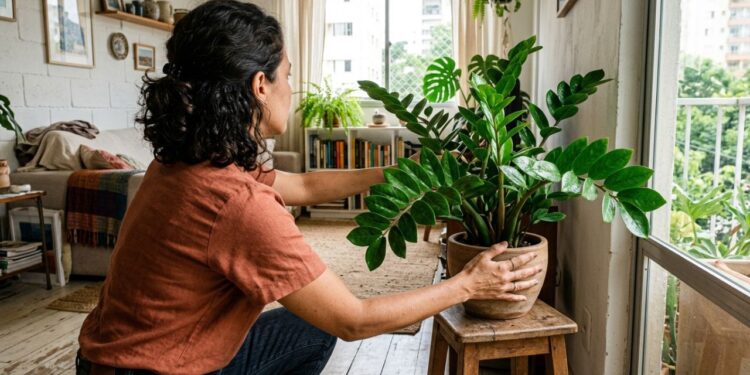 Adeus às plantas artificiais na sala: a nova tendência de design biofílico que vai dominar as casas em 2026