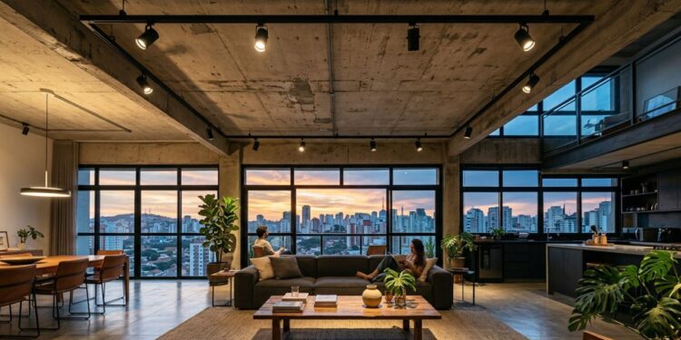 Adeus ao teto rebaixado com sanca fechada e luz indireta: as tendências de iluminação em trilho que vão dominar em 2026