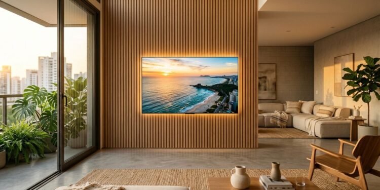 Adeus ao rack de TV tradicional: as 4 tendências que vão dominar em 2026 e transformar a sala de estar