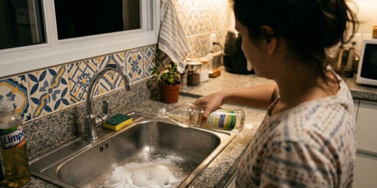 Colocar bicarbonato de sódio no ralo da pia antes de dormir: para que serve e por que recomendam