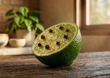 Colocar limão cortado ao meio com cravos-da-índia na mesa: para que serve e por que recomendam