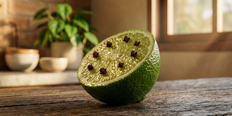 Colocar limão cortado ao meio com cravos-da-índia na mesa: para que serve e por que recomendam