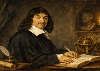 René Descartes, filósofo francês (1596–1650), considerado o pai do racionalismo moderno: "Penso, logo existo."