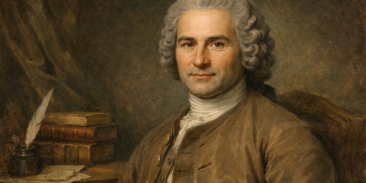 Jean-Jacques Rousseau, teórico do contrato social e crítico da sociedade: “O homem nasce livre, mas por toda parte está acorrentado”