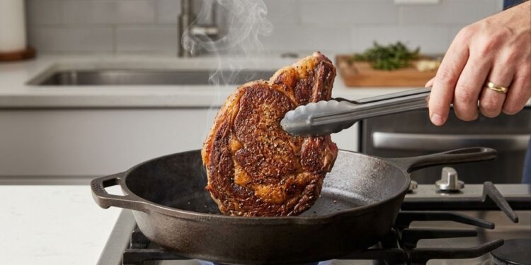 Salgar o bife antes ou depois de ir para a frigideira? Por que o momento exato em que você adiciona o sal é crucial para o resultado?