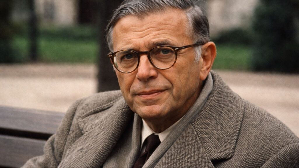 Jean-Paul Sartre, filósofo existencialista e vencedor do Prêmio Nobel de Literatura: “Estamos condenados à liberdade”  o peso que poucos compreendem