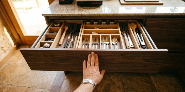 Adeus aos puxadores aparentes nos armários: a nova tendência lisa que vai dominar em 2026 e facilitar a limpeza