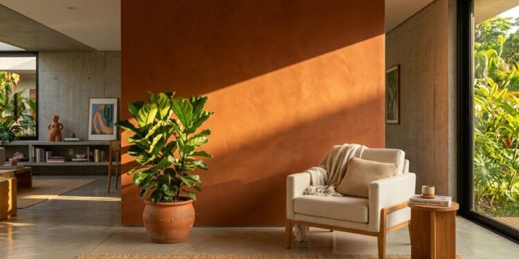 Adeus à parede toda branca: as 4 tendências de cores que vão dominar em 2026 e transformar o ambiente