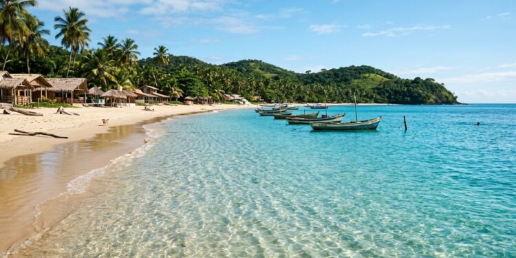 A ilha baiana de águas cristalinas onde o tempo tempo passa devagar e os carros não entram