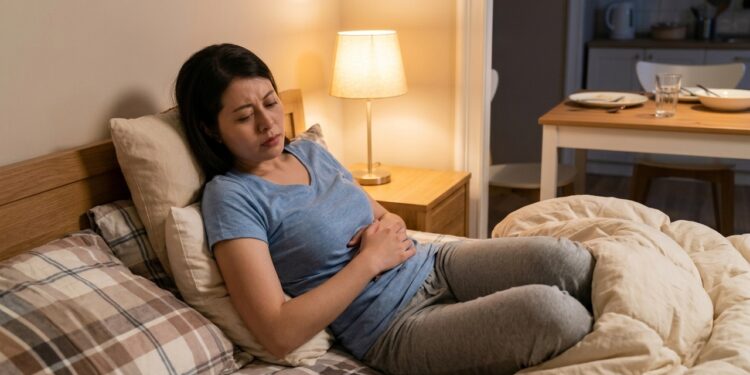 Por que dormir após o jantar pode causar refluxo e atrapalhar seu sono