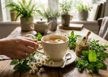 Nem só relaxar, infusões botânicas podem repor nutrientes ao longo do tempo