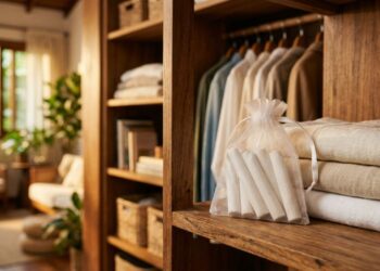 Colocar giz de lousa dentro do guarda-roupa à noite: para que serve e por que recomendam