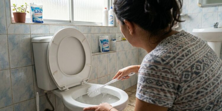 Colocar sal no vaso sanitário antes de dormir: para que serve e por que recomendam