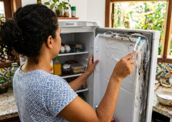 Como limpar a borracha da geladeira com manchas escuras: veja como deixá-la sem fungos e branca como nova