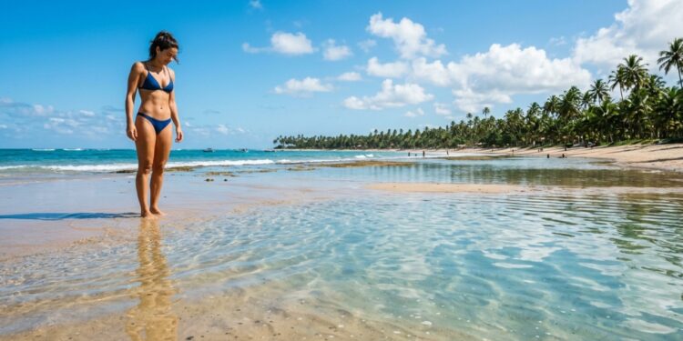 Eleita a 4ª melhor praia do mundo: a vila baiana com 678 metros de muralhas que proíbe carros e a bagagem chega em carrinho de mão
