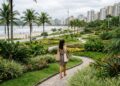 A cidade brasileira com o maior jardim de praia do mundo certificado pelo Guinness e uma qualidade de vida que surpreende