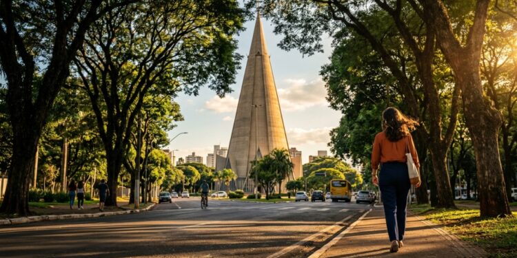 A 1ª colocada do Brasil em ranking de qualidade de vida e a catedral mais alta da América Latina: a Cidade Verde planejada por um urbanista que nunca a visitou