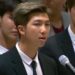 RM, líder do BTS: "O mais importante é não ter medo de ser você mesmo."