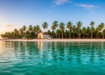O destino desconhecido que parece um conto de fadas, com mar cristalino e uma paz única